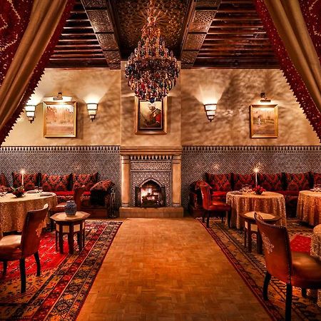 Riad Kniza Marakeş Dış mekan fotoğraf Interior of the restaurant