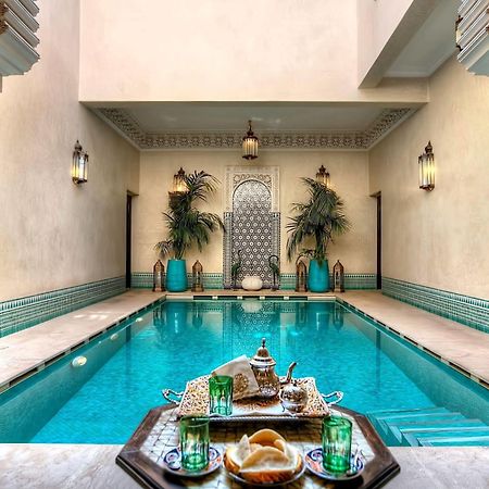 Riad Kniza Marakeş Yüzme havuzu fotoğraf The swimming pool at the hotel