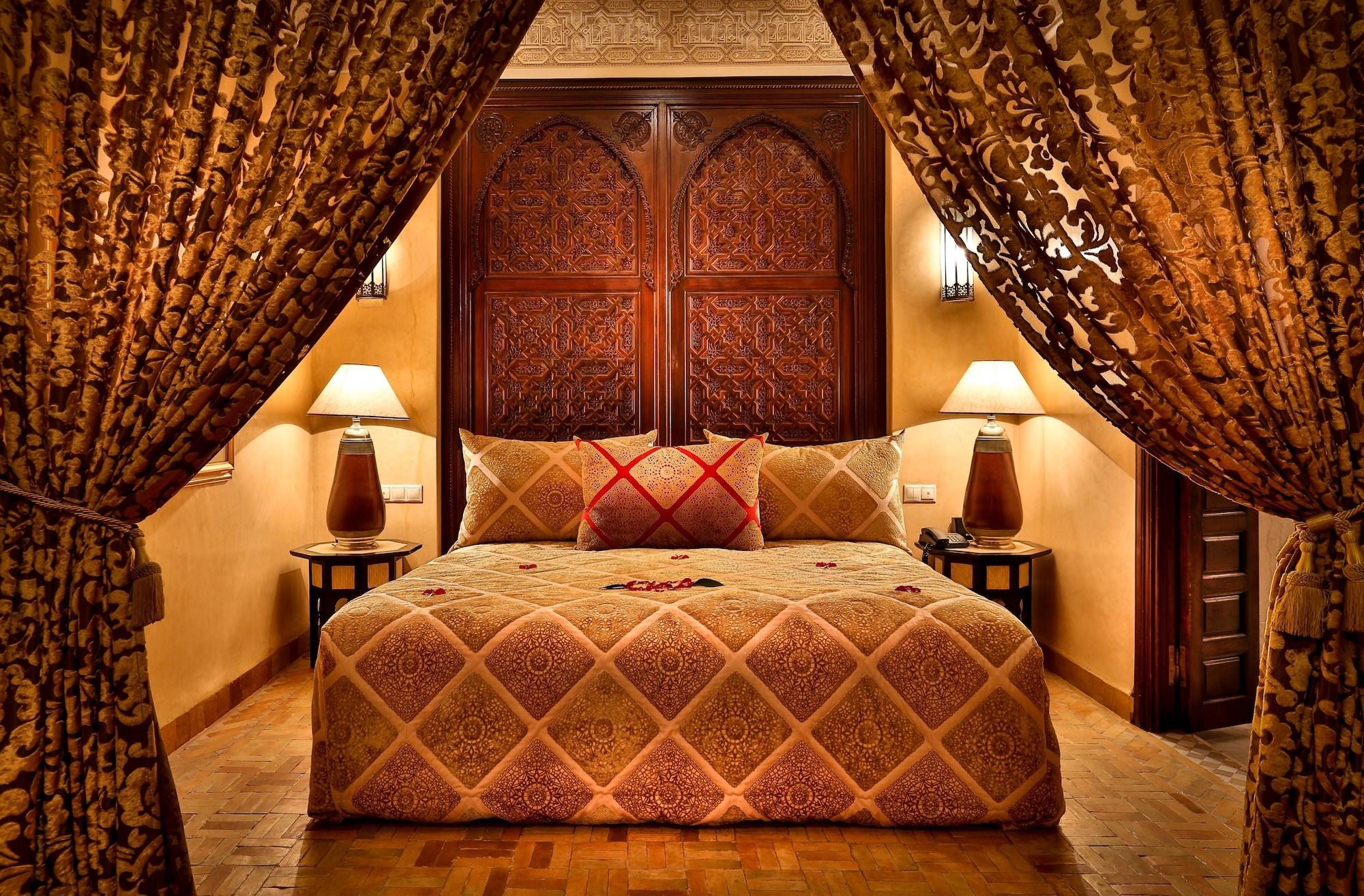 Riad Kniza Marakeş Dış mekan fotoğraf A bedroom at the hotel