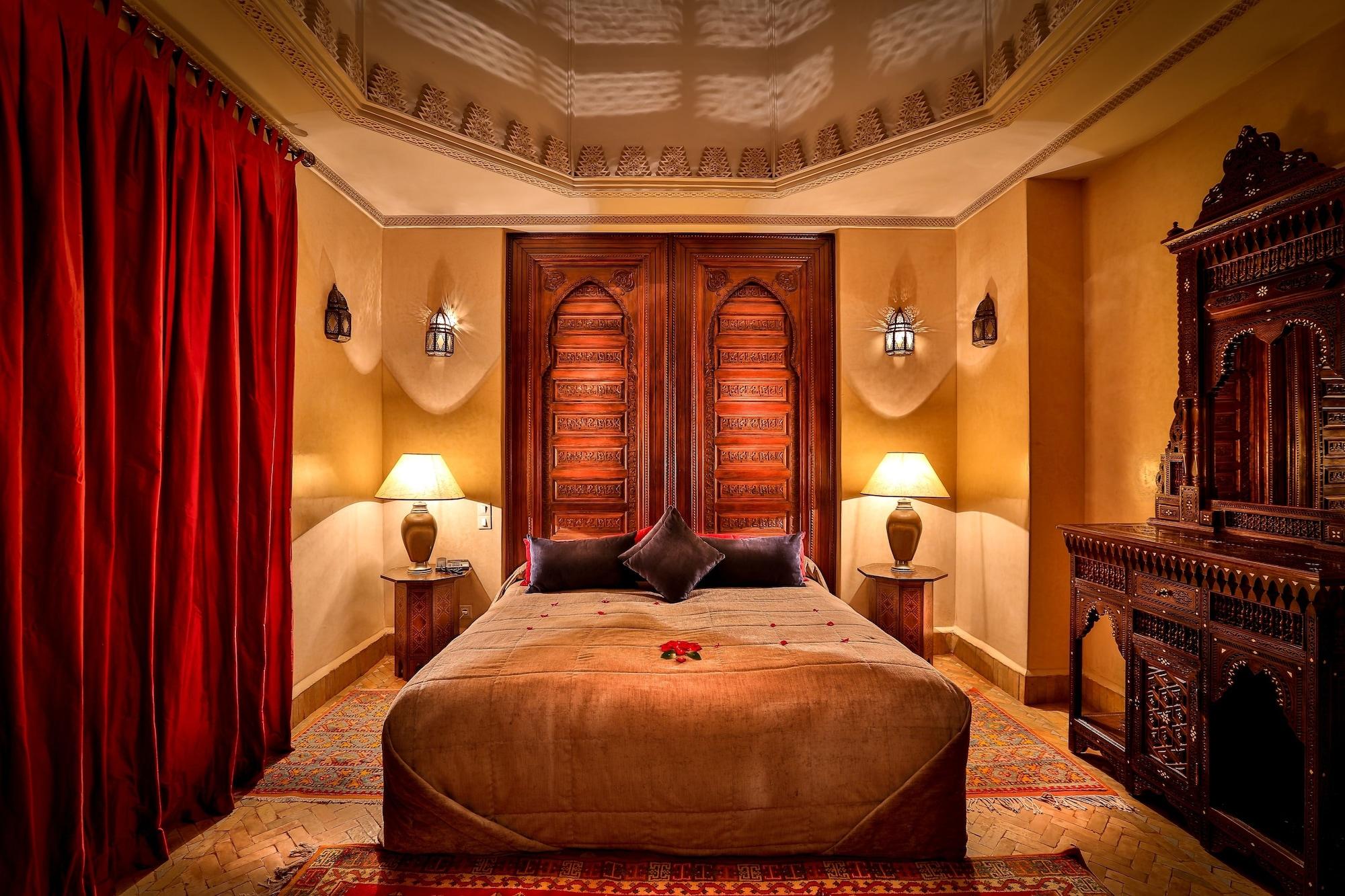 Riad Kniza Marakeş Dış mekan fotoğraf A bedroom at the hotel