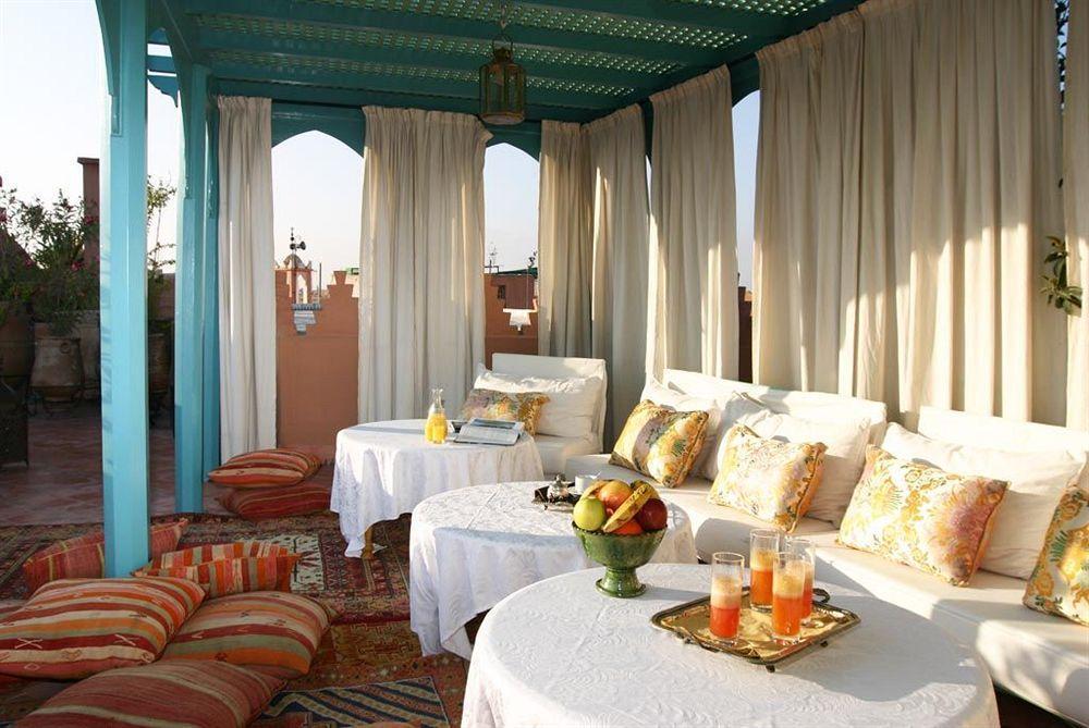 Riad Kniza Marakeş Dış mekan fotoğraf Rooftop terrace