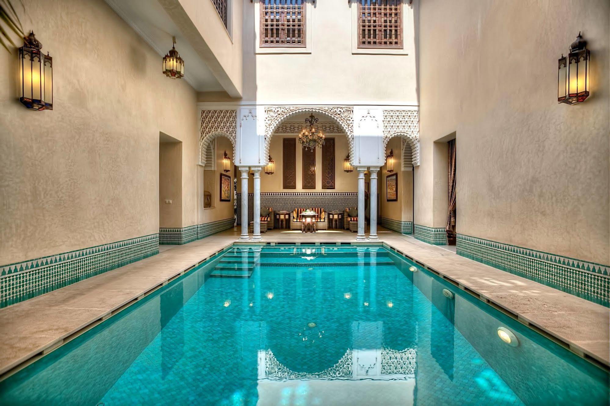 Riad Kniza Marakeş Yüzme havuzu fotoğraf The swimming pool at the hotel